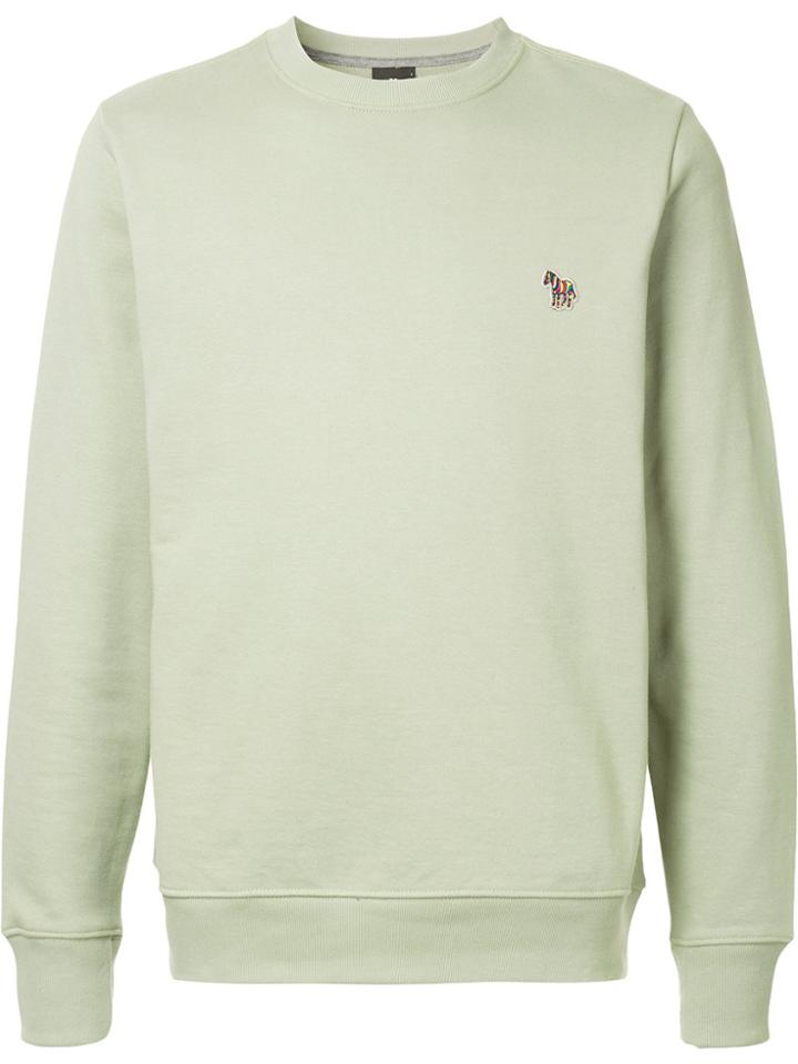 Ps By Paul Smith Embroidered Logo Sweatshirt - Green