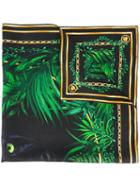 Versace Collection Panther Print Scarf