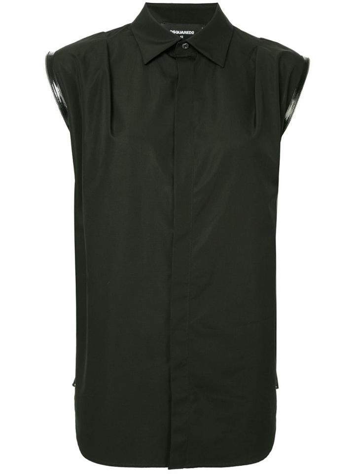 Dsquared2 Sleeveless Blouse - Black