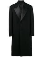 Raf Simons Pointed Lapel Tailored Coat - Black