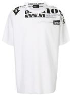 Kolor Slogan Print T-shirt - White