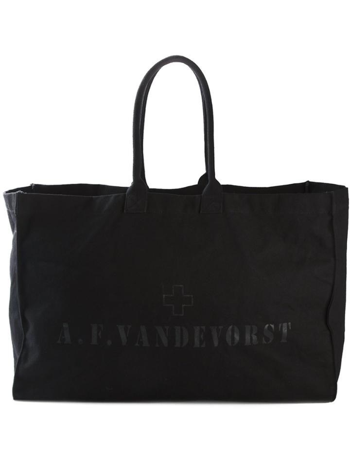 A.f.vandevorst '151 Beachbag' Tote - Black