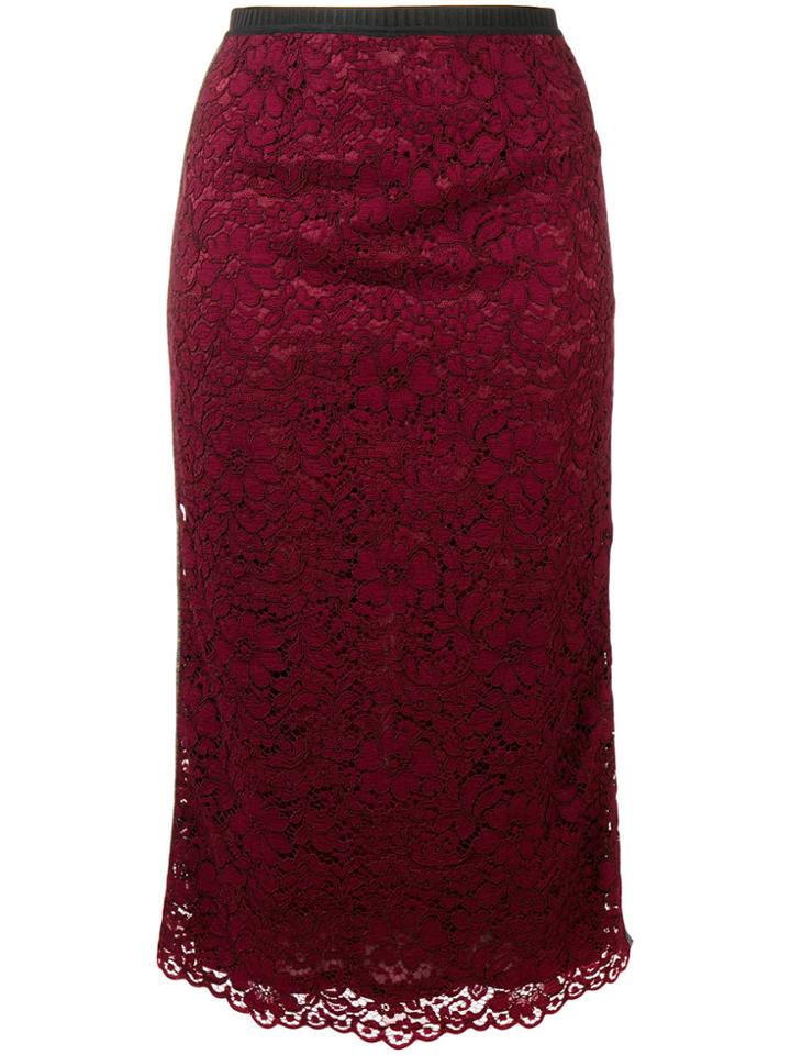 Antonio Marras Layered Floral Skirt