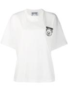 Moschino Teddy Bear Logo Patch T-shirt - White