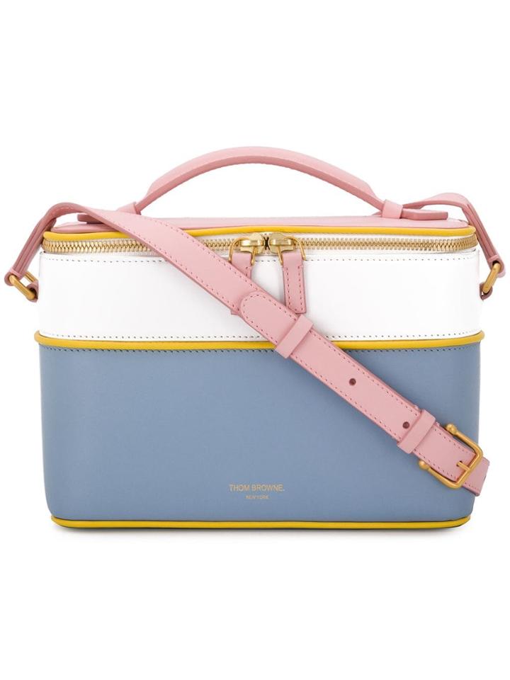 Thom Browne Calfskin Bucket Camera Bag - Pink