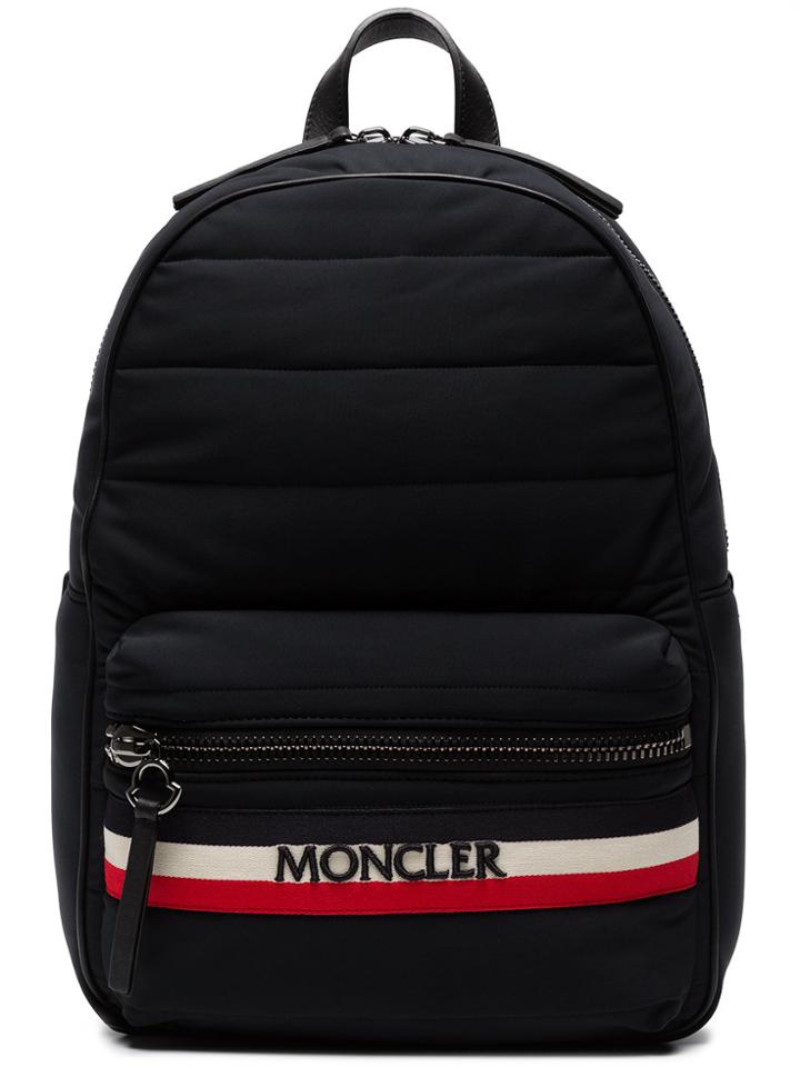 Moncler Black George Backpack