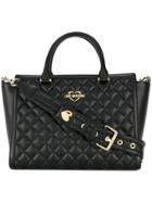 Love Moschino Quilted Tote - Black