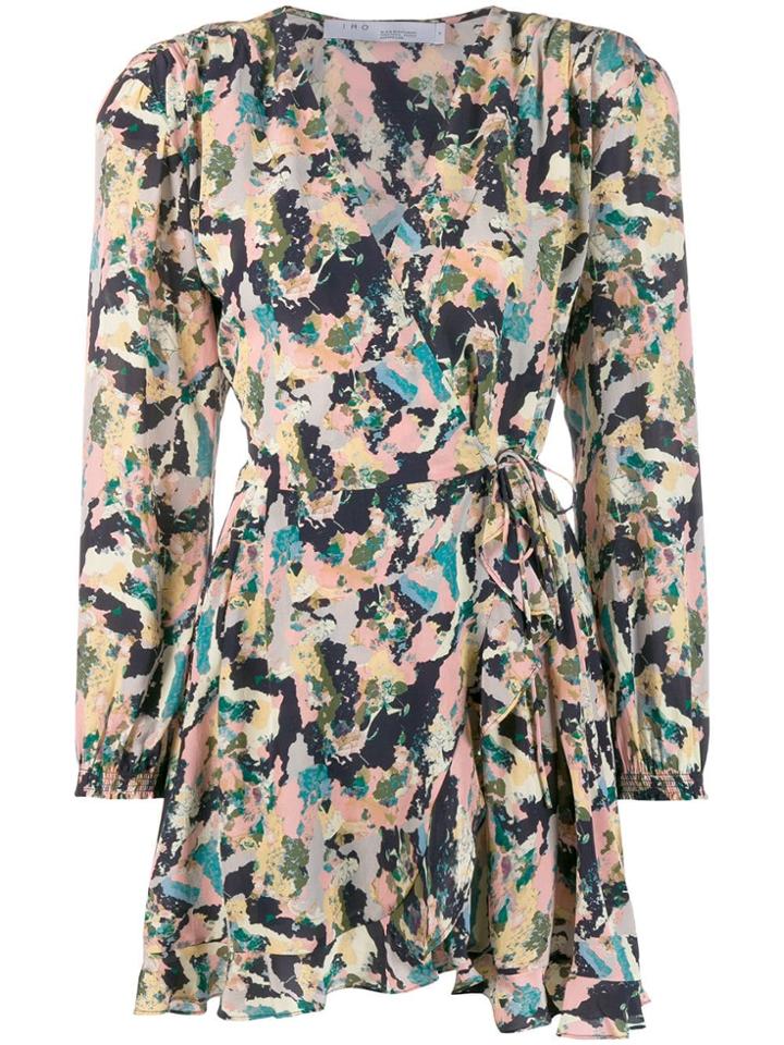 Iro Long-sleeve Shift Dress - Green