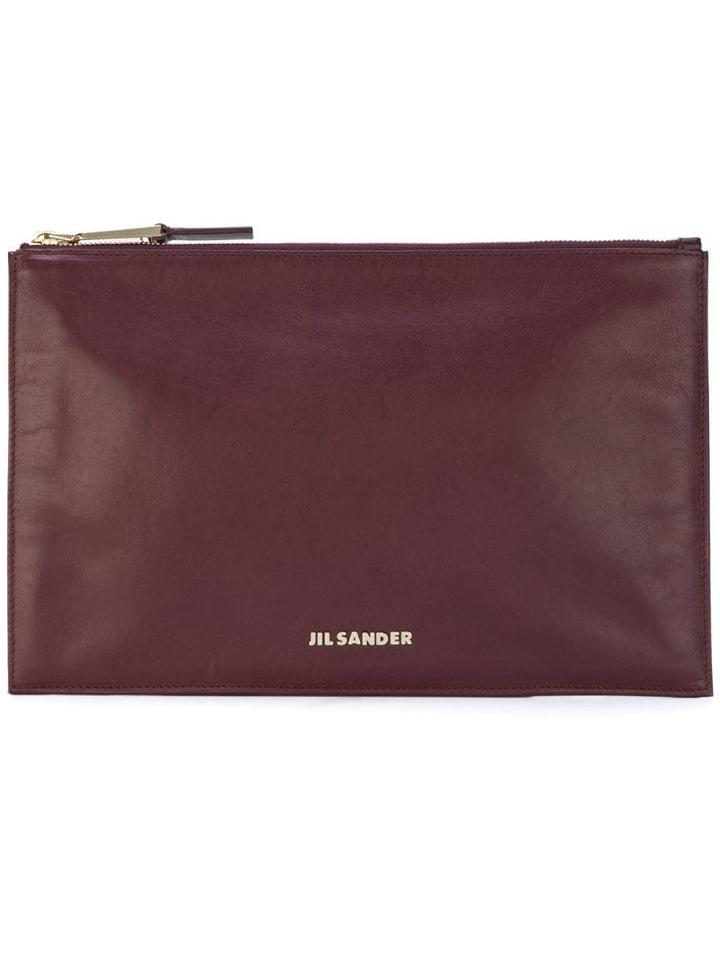 Jil Sander Pre-owned Flat Clutch - Pink