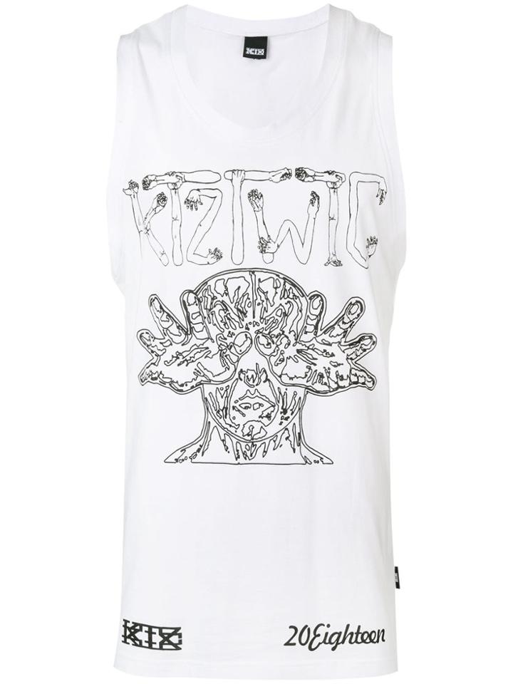 Ktz Arm Vision Vest Top - White