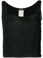 Chanel Pre-owned 2000's Plain Top - Black
