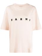 Marni Oversized Logo T-shirt - Pink