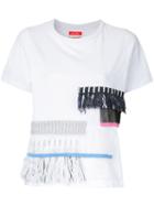 Coohem Tricot Couture T-shirt, Women's, Size: 40, White, Cotton