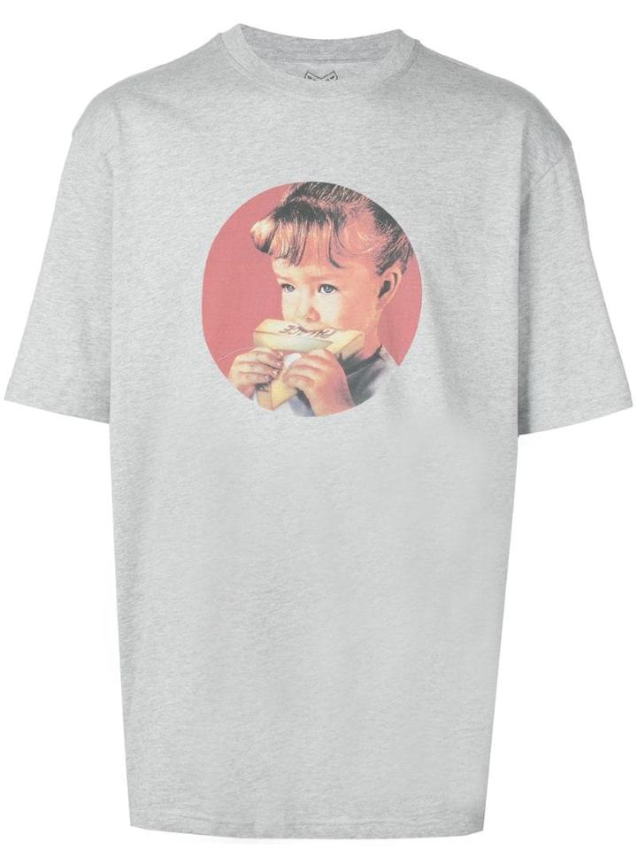 Palace Munchy Print T-shirt - Grey