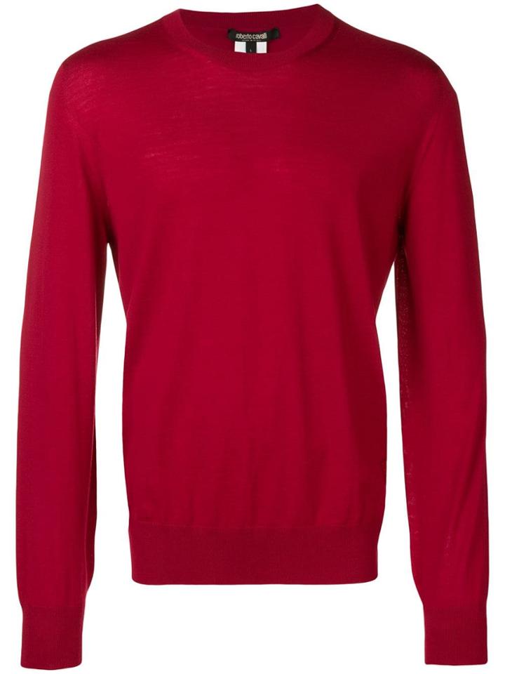 Roberto Cavalli Relaxed-fit Jumper - Red