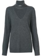 A.l.c. Roll-neck Detail Sweater - Grey