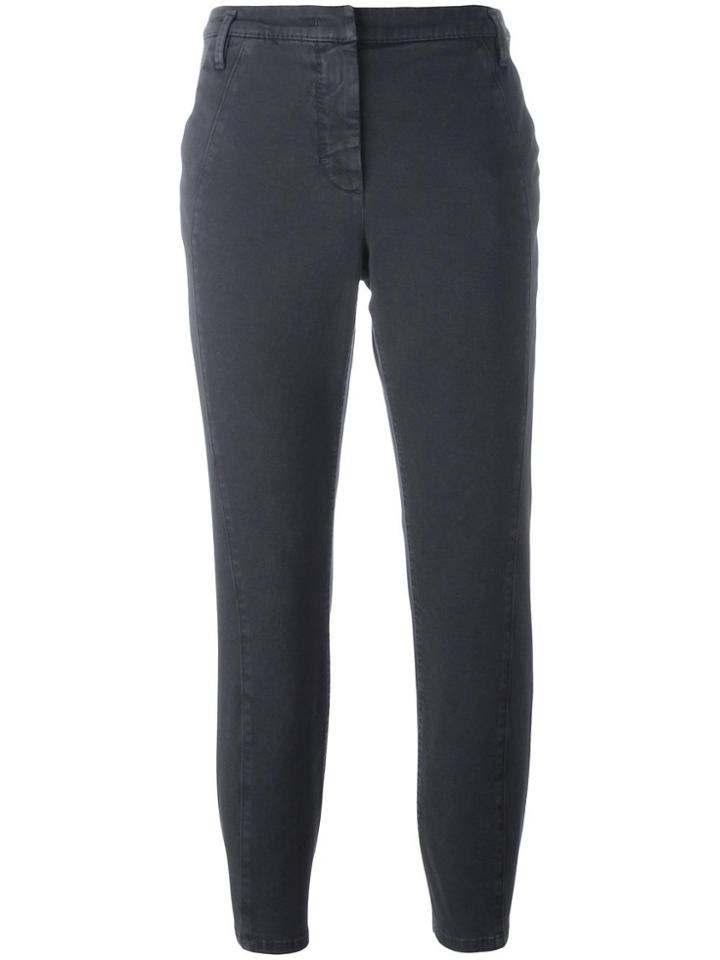 Dorothee Schumacher Cropped Trousers - Grey
