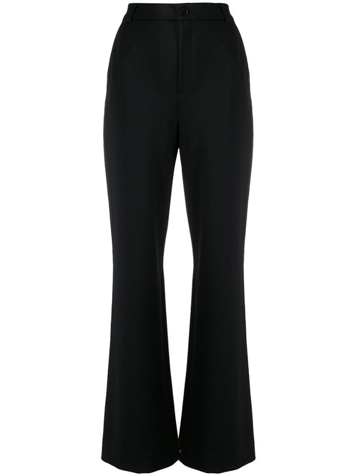 Filippa-k Ivy High-rise Flared Trousers - Black