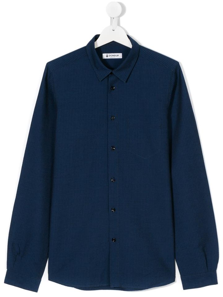 Dondup Kids Striped Shirt - Blue