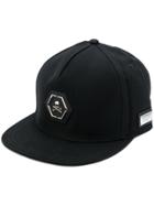 Philipp Plein Logo Patch Baseball Cap - Black