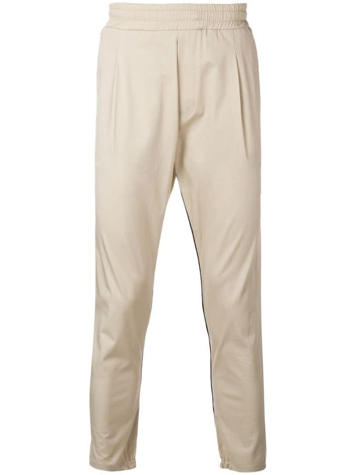 Low Brand Lowbrand X Houseofc Slim-fit Track Pants - Neutrals