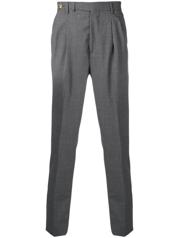 Brunello Cucinelli Straight-leg Trousers - Grey