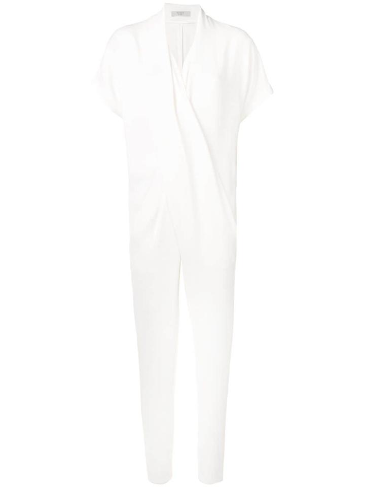 Poiret Draped Peggy Jumpsuit - White