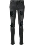 Givenchy - Jeans With Worn Effect - Women - Cotton/polyester/spandex/elastane - 38, Black, Cotton/polyester/spandex/elastane