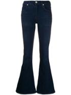 Citizens Of Humanity High Rise Flared Leg Jeans - Blue