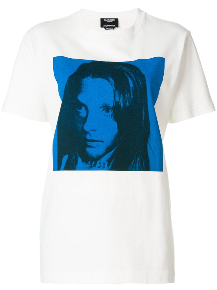 Calvin Klein 205w39nyc Photographic-print T-shirt - White