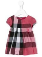 Burberry Kids - Checked Dress - Kids - Cotton - 6 Mth, Pink