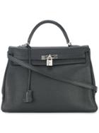 Hermès Vintage Kelly Retourne 35 Bag - Black