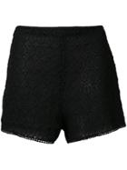 Philosophy Di Lorenzo Serafini Tweed Short Shorts - Black