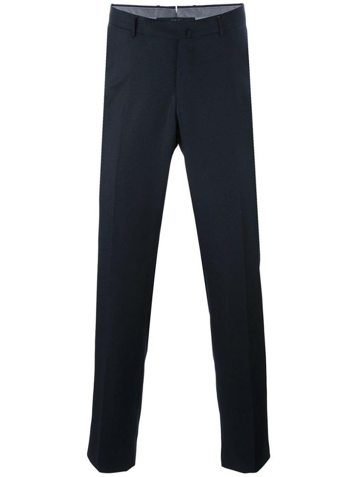 Ermenegildo Zegna Slim Tailored Trousers - Blue