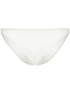 Peony Gardenia Skimpy Bikini Bottoms - White