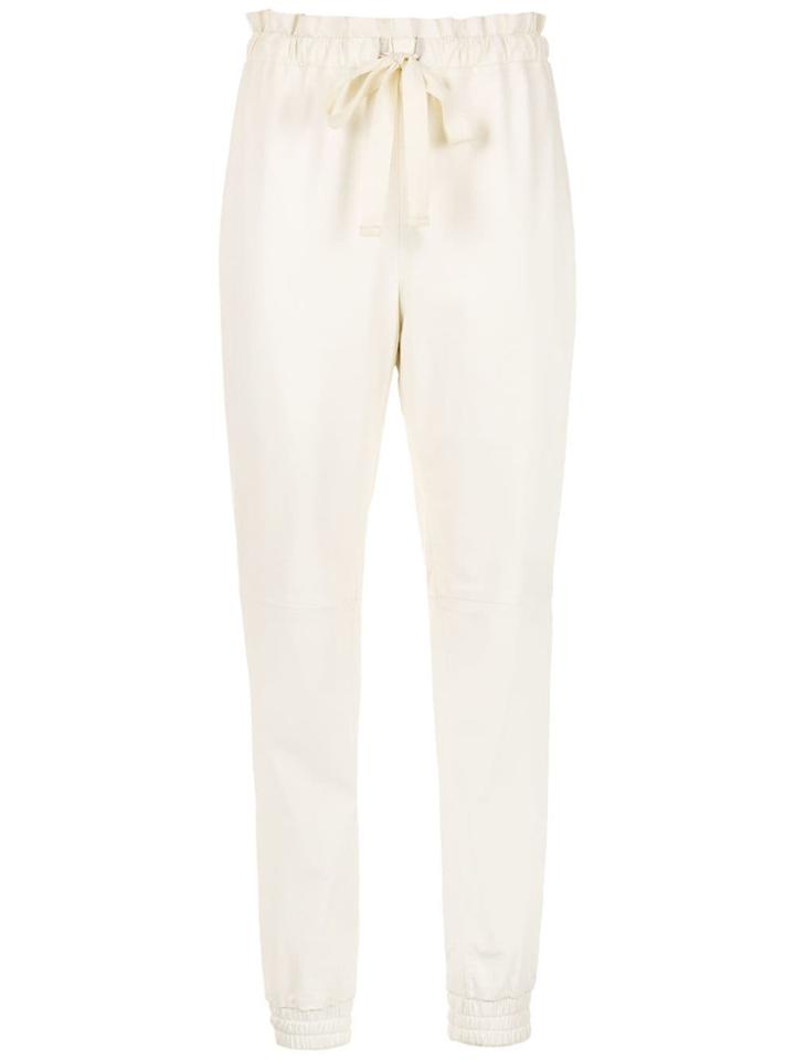 Nk Leather Trousers - White