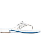 Loriblu Flat Sandals - White