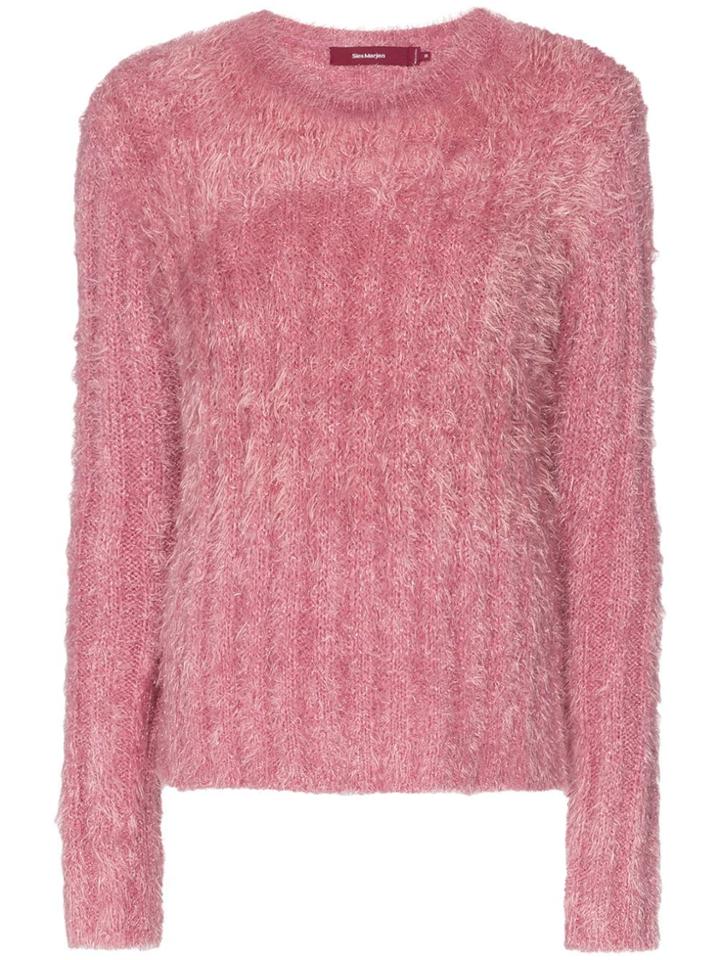 Sies Marjan Margo Long Sleeved Jumper - Pink