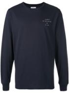 Saturdays Nyc Long Sleeve T-shirt - Blue