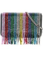 Les Petits Joueurs Fringed Clutch - Multicolour