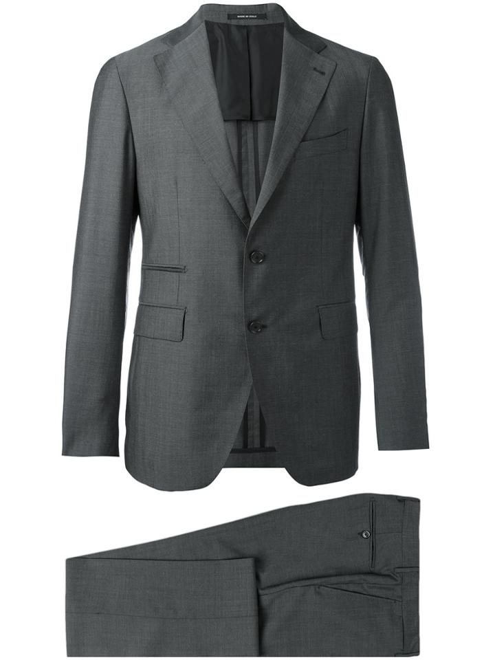 Tagliatore Straight Cut Suit - Grey