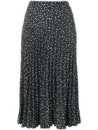 Ssheena Polka Dotted Skirt - Black