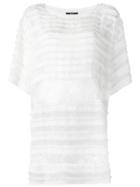Faith Connexion Lace T-shirt Dress - White