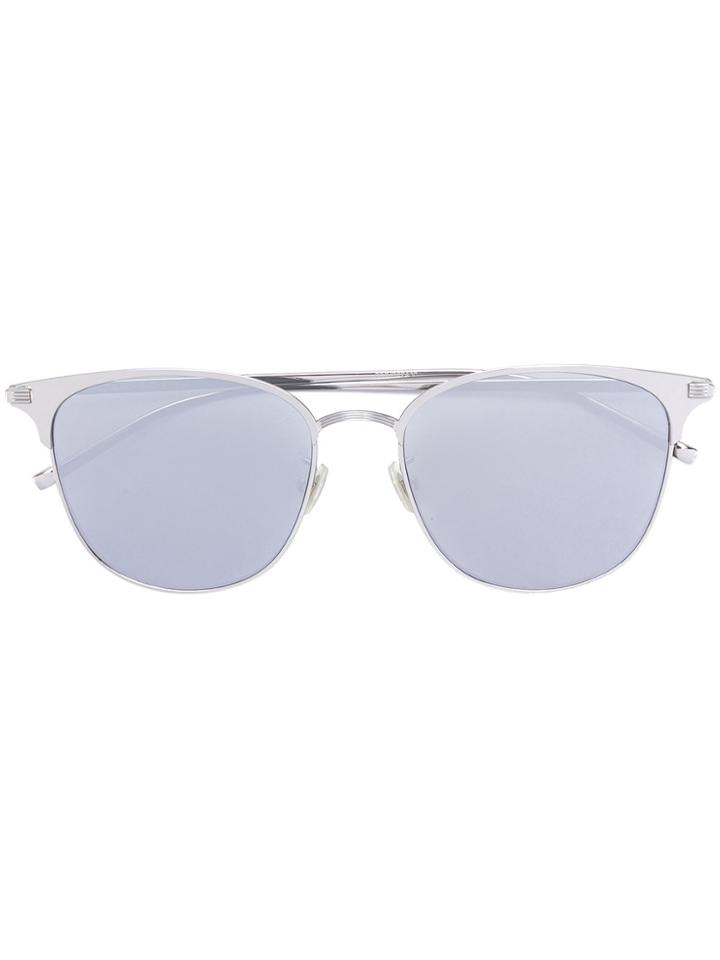 Saint Laurent Eyewear Rounded Sunglasses - Grey