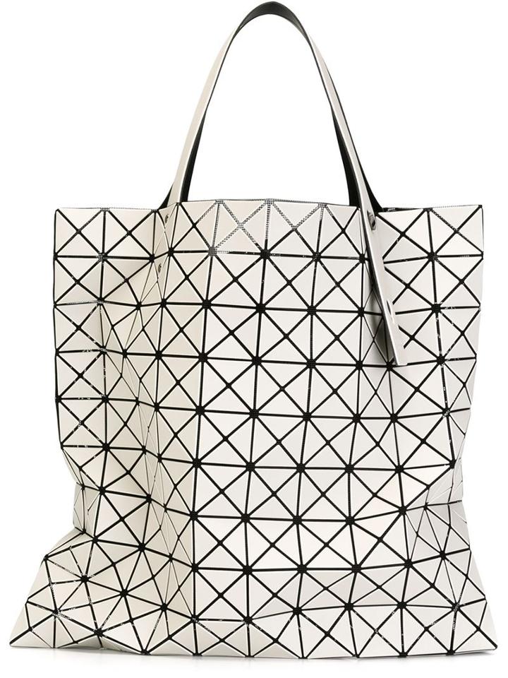 Bao Bao Issey Miyake Geometric Pattern Tote, Women's, Grey