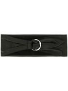 Iro Buckle Waist Belt - Black