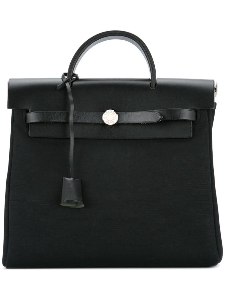 Hermès Vintage Herbag Pm Backpack - Black