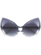 Linda Farrow Cat-eye Sunglasses - Black
