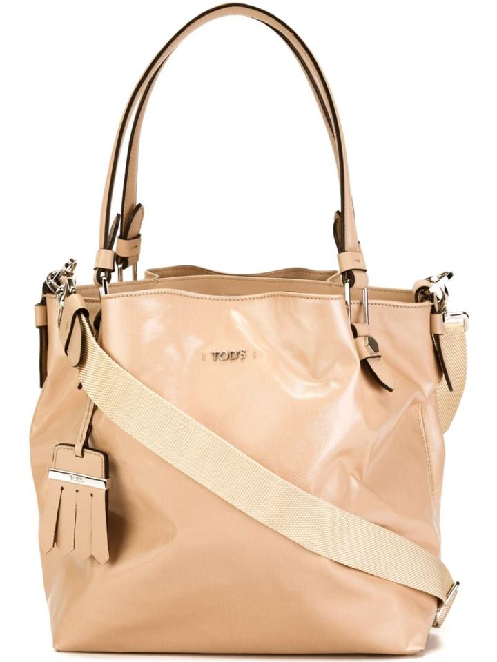 Tod S Micro Flower Shoulder Bag, Women's, Pink/purple, Leather/canvas