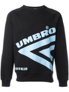 House Of Holland Umbro Print Sweatshirt, Adult Unisex, Size: Small, Black, Cotton